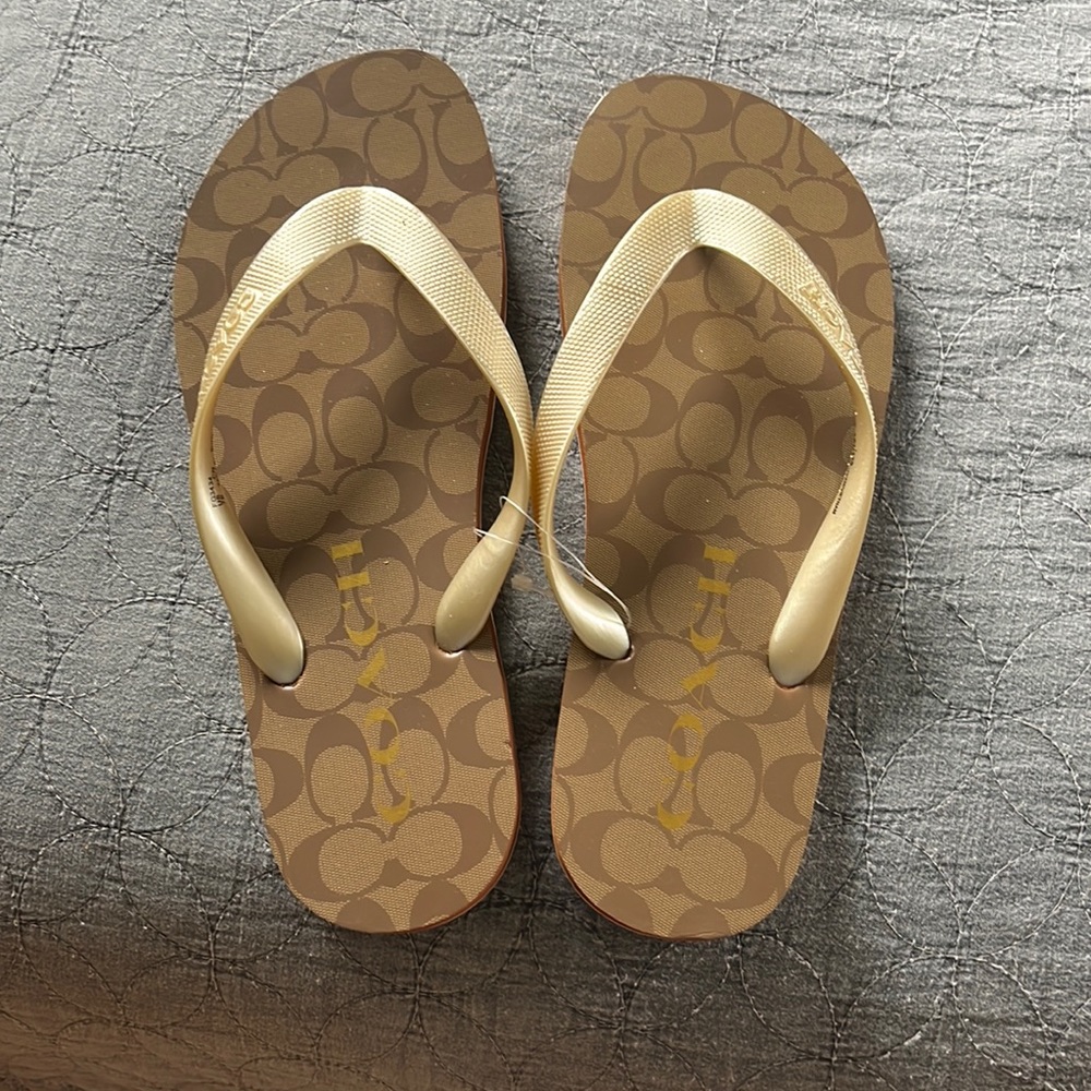 Coach Flip Flops